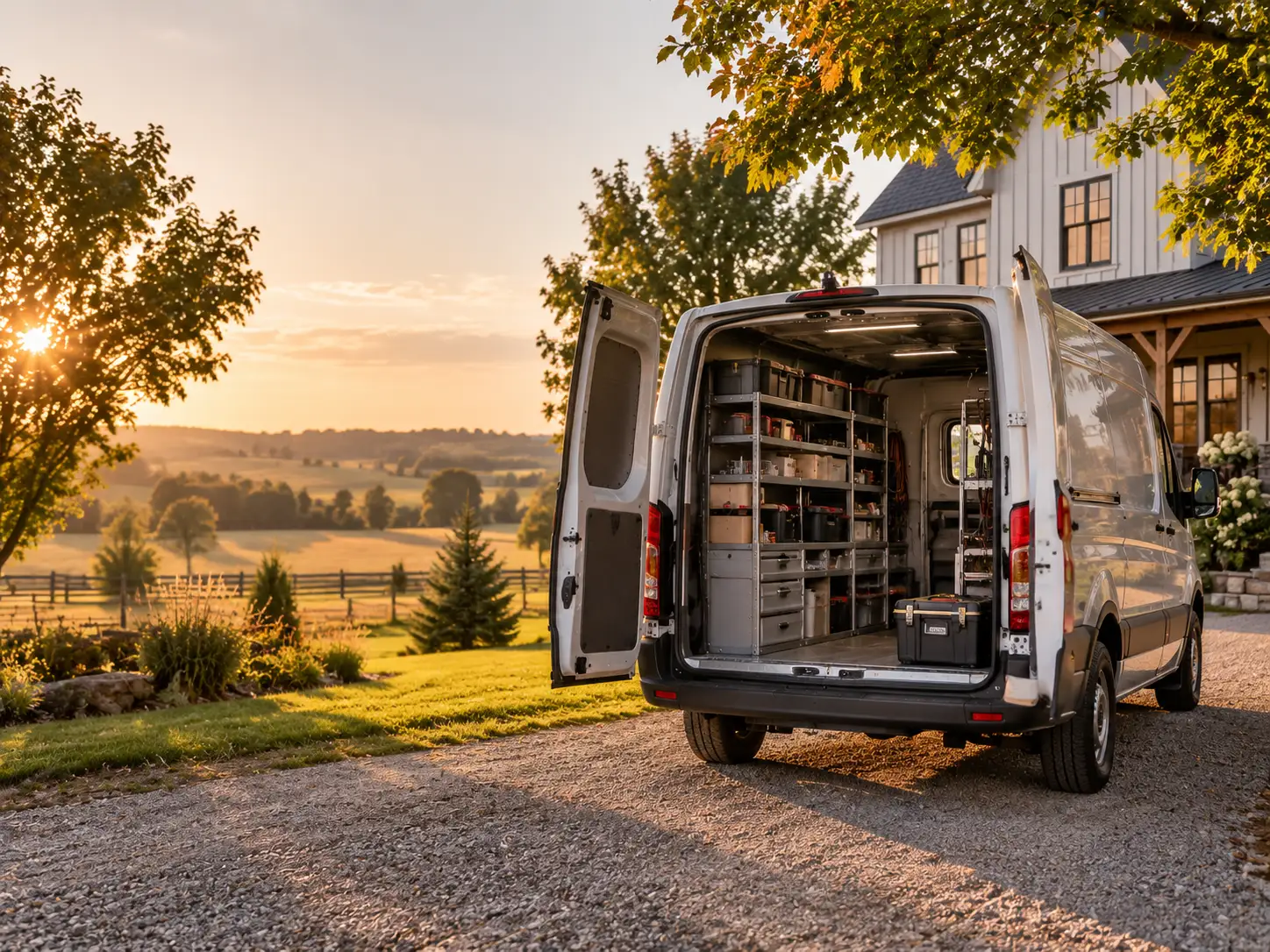 Appliance Repair Caledon service vehicle outside a Bolton home